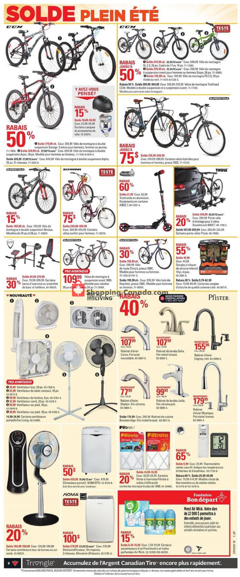 Canadian Tire flyer from Thursday July 11, 2019 to Wednesday July 17, 2019 - page 8