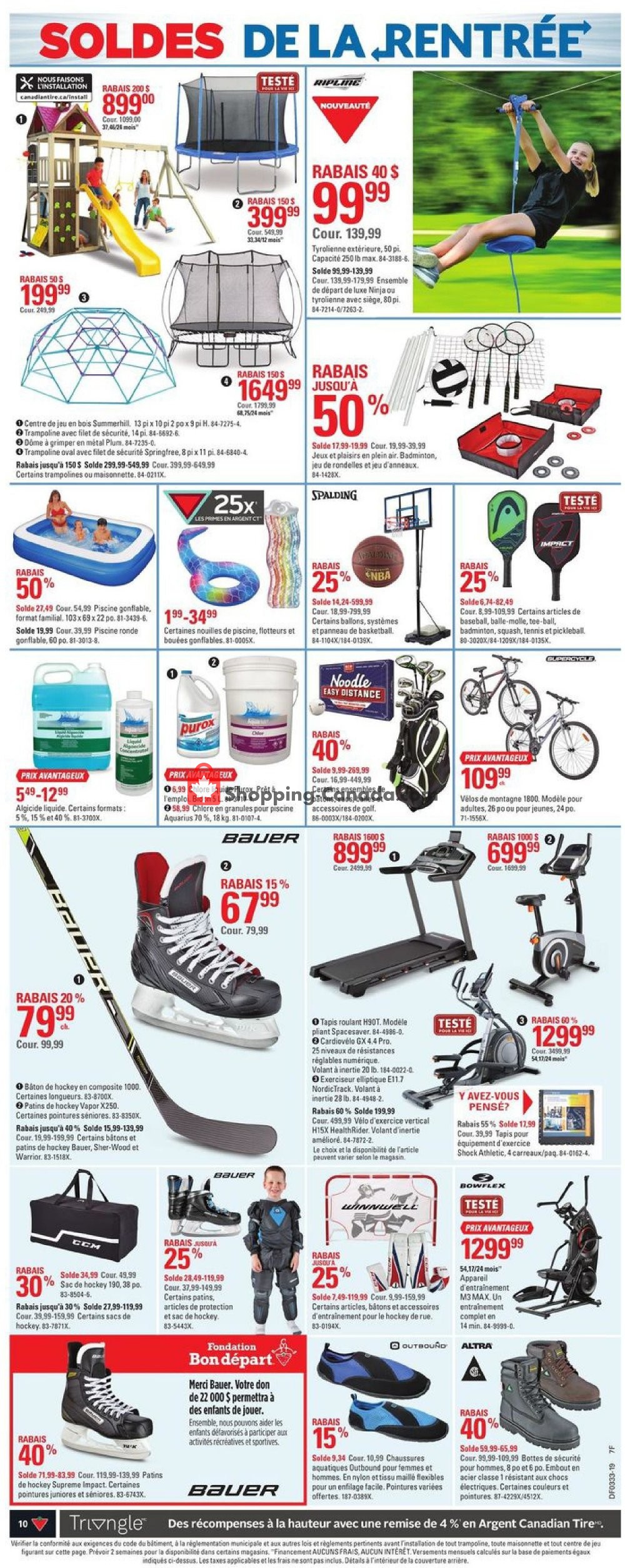 Canadian Tire flyer from Thursday August 8, 2019 to Wednesday August 14, 2019 - page 10