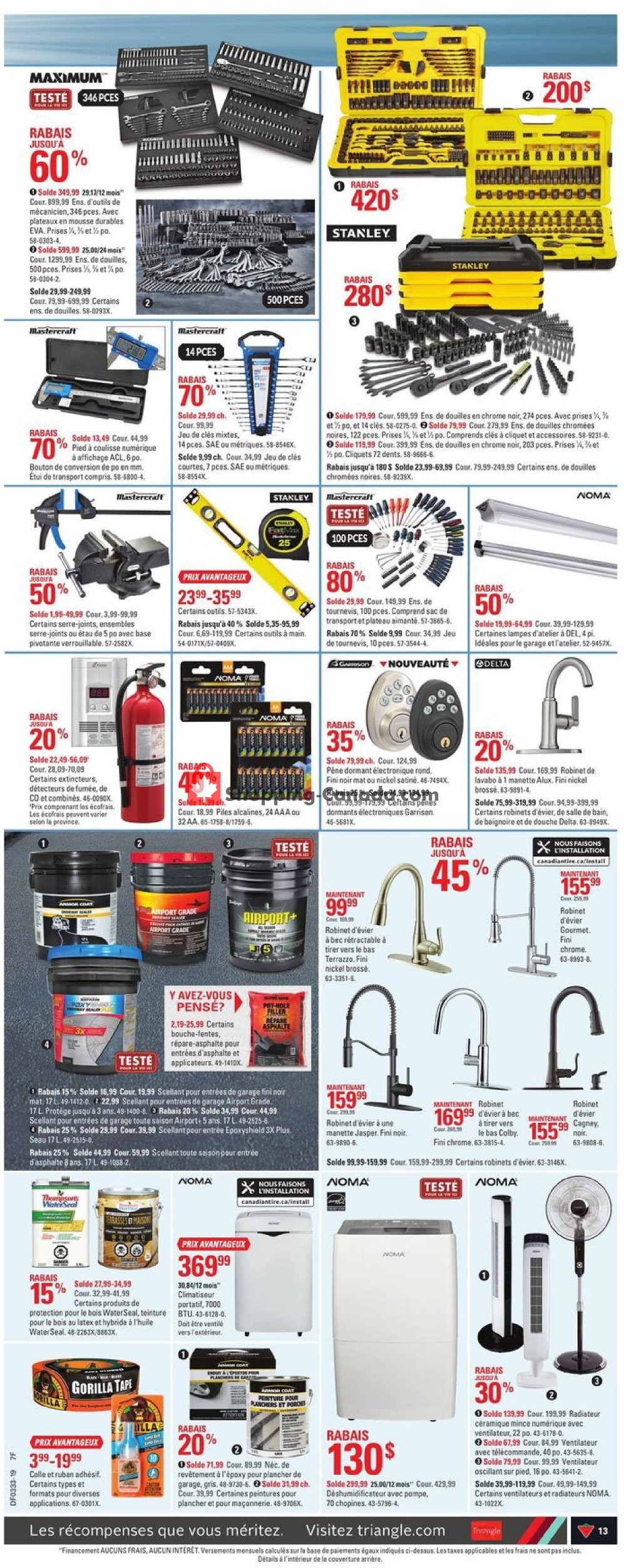 Canadian Tire flyer from Thursday August 8, 2019 to Wednesday August 14, 2019 - page 13