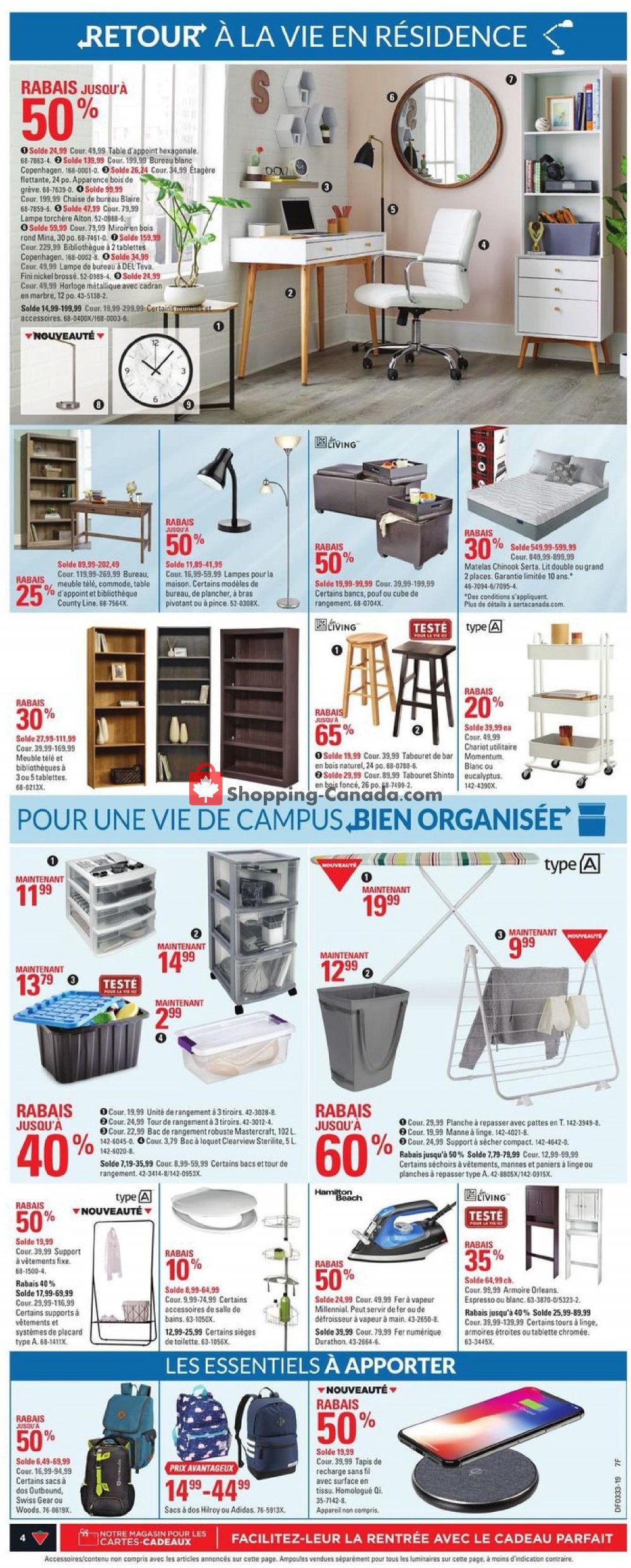 Canadian Tire flyer from Thursday August 8, 2019 to Wednesday August 14, 2019 - page 4