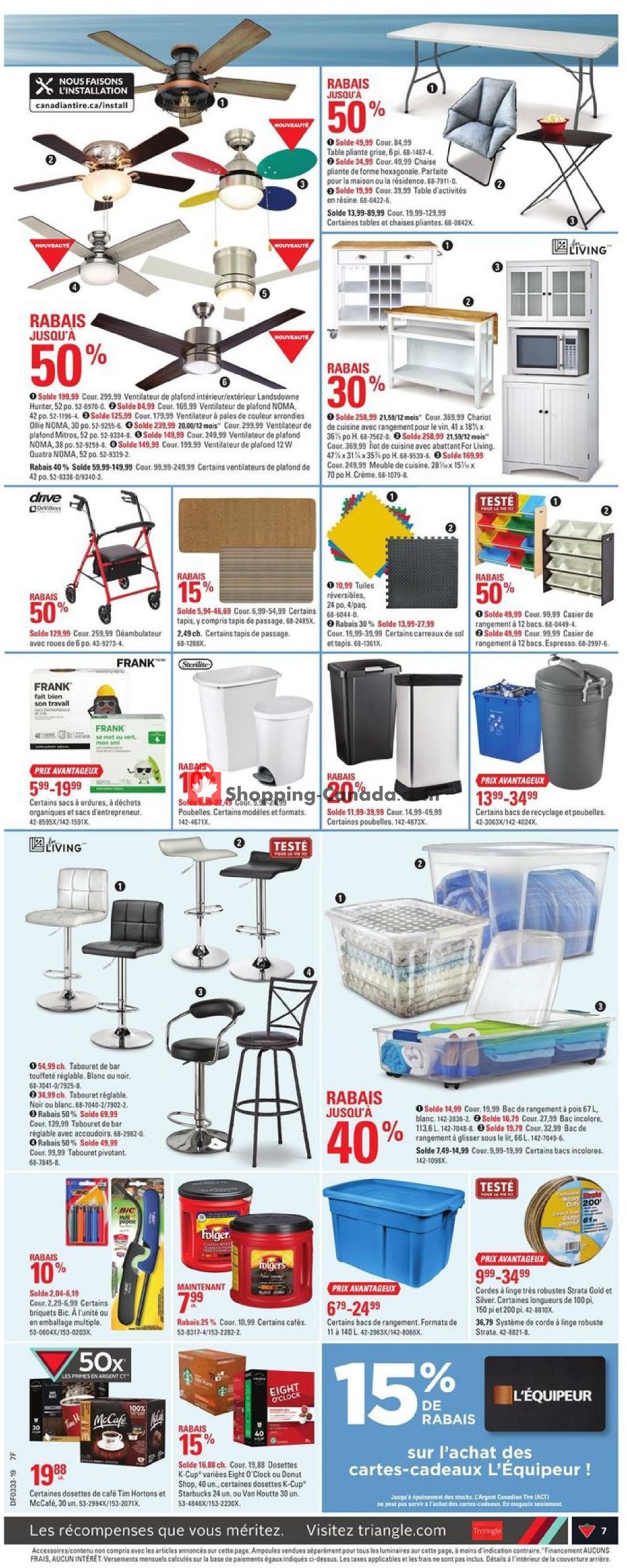 Canadian Tire flyer from Thursday August 8, 2019 to Wednesday August 14, 2019 - page 7