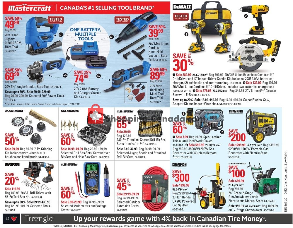 Canadian Tire flyer from Friday February 7, 2020 to Thursday February 13, 2020 - page 12