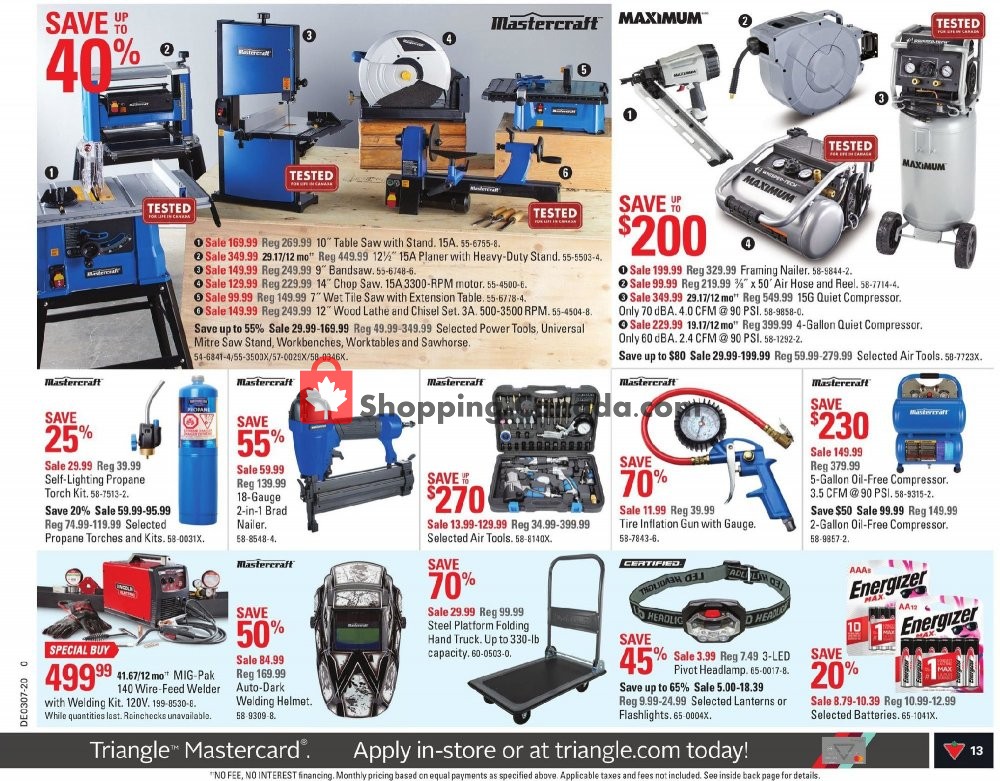 Canadian Tire flyer from Friday February 7, 2020 to Thursday February 13, 2020 - page 13