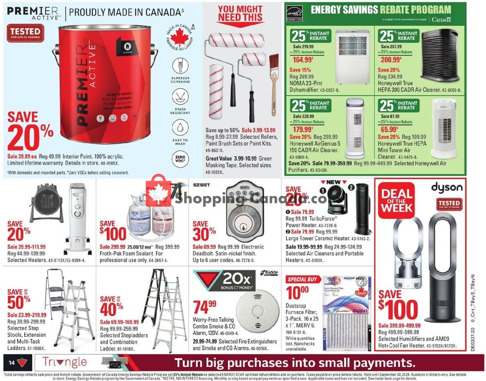Canadian Tire flyer from Friday February 7, 2020 to Thursday February 13, 2020 - page 14
