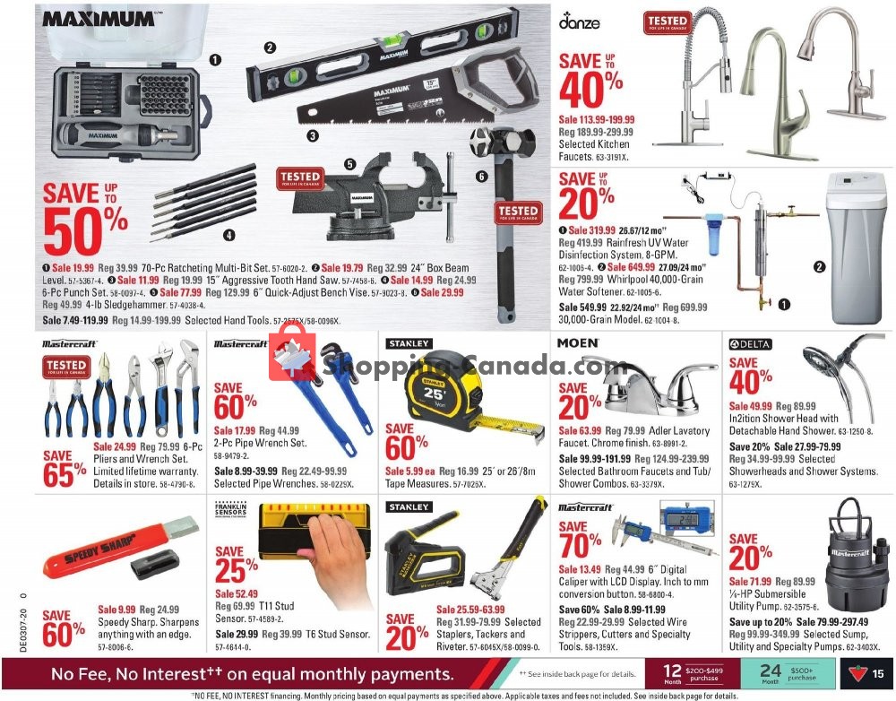 Canadian Tire flyer from Friday February 7, 2020 to Thursday February 13, 2020 - page 15