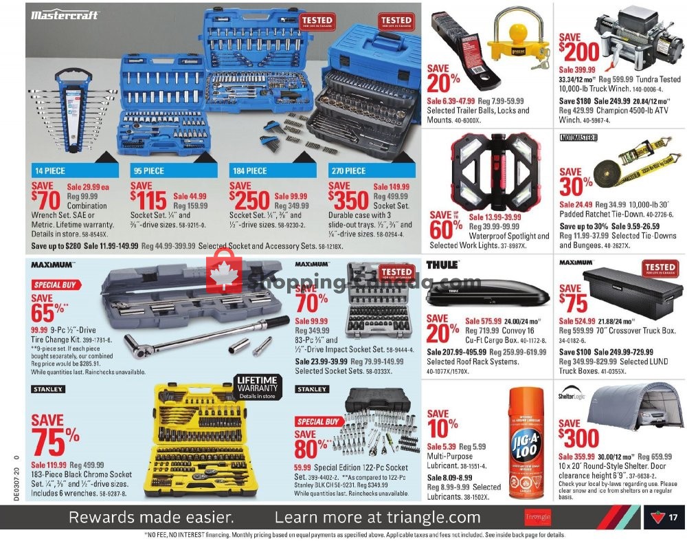 Canadian Tire flyer from Friday February 7, 2020 to Thursday February 13, 2020 - page 17