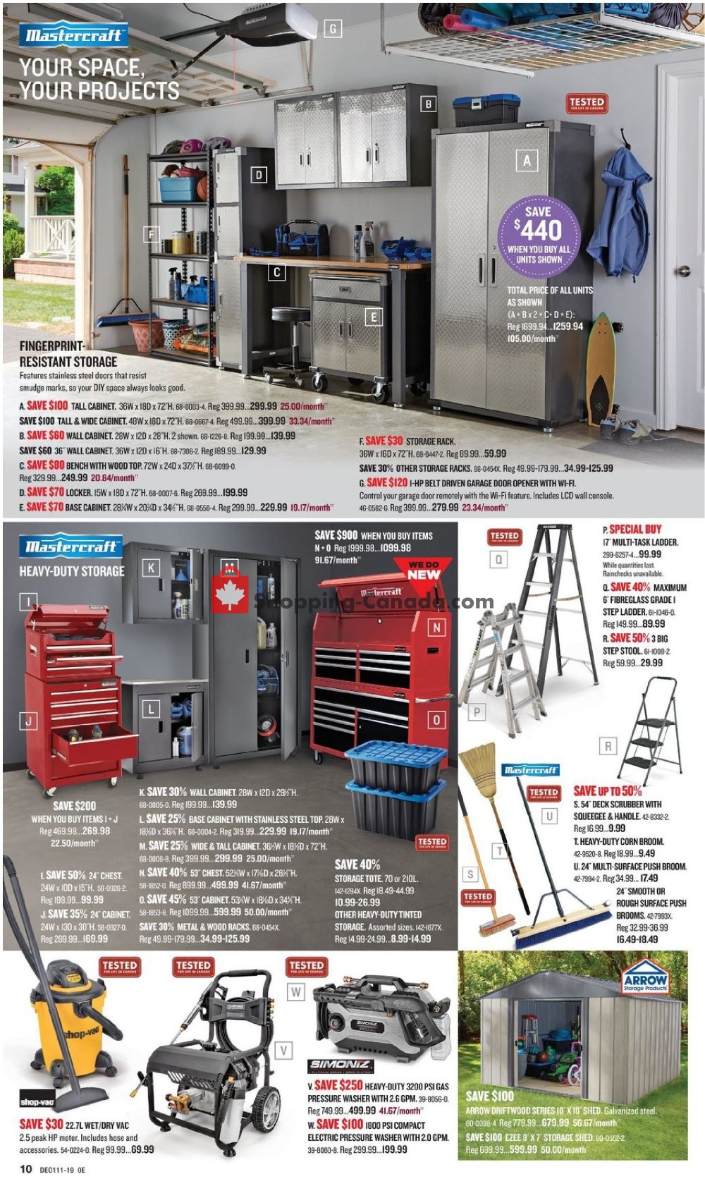 Canadian Tire flyer from Friday March 8, 2019 to Thursday March 28, 2019 - page 10