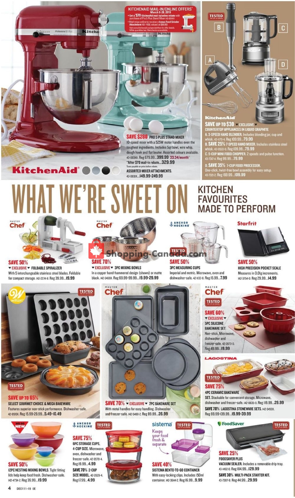 Canadian Tire flyer from Friday March 8, 2019 to Thursday March 28, 2019 - page 4