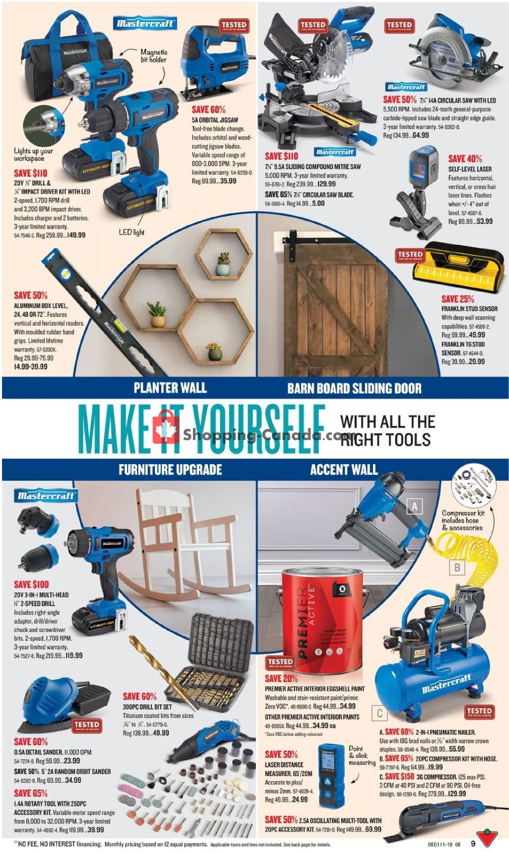 Canadian Tire flyer from Friday March 8, 2019 to Thursday March 28, 2019 - page 9