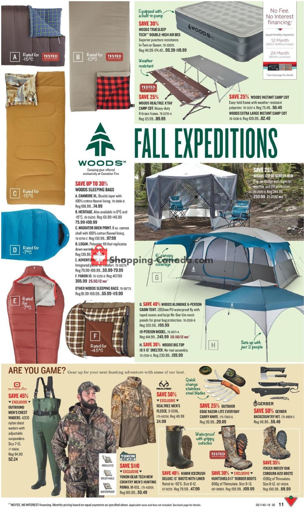 Canadian Tire flyer from Friday September 27, 2019 to Thursday October 17, 2019 - page 11