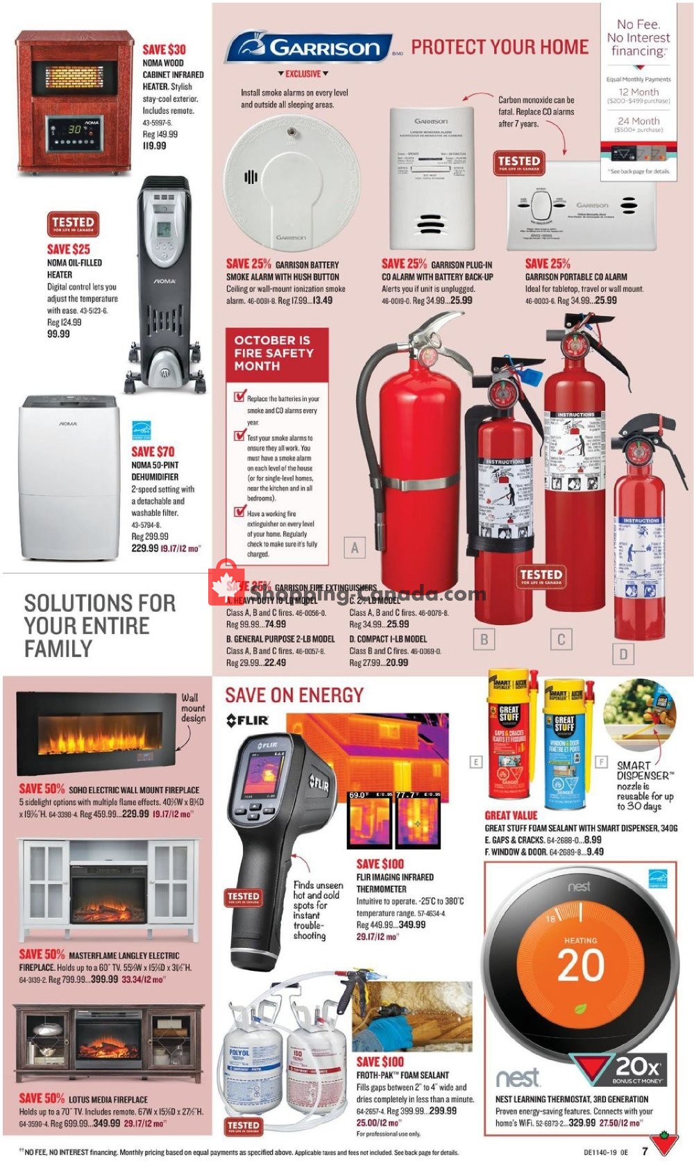 Canadian Tire flyer from Friday September 27, 2019 to Thursday October 17, 2019 - page 7