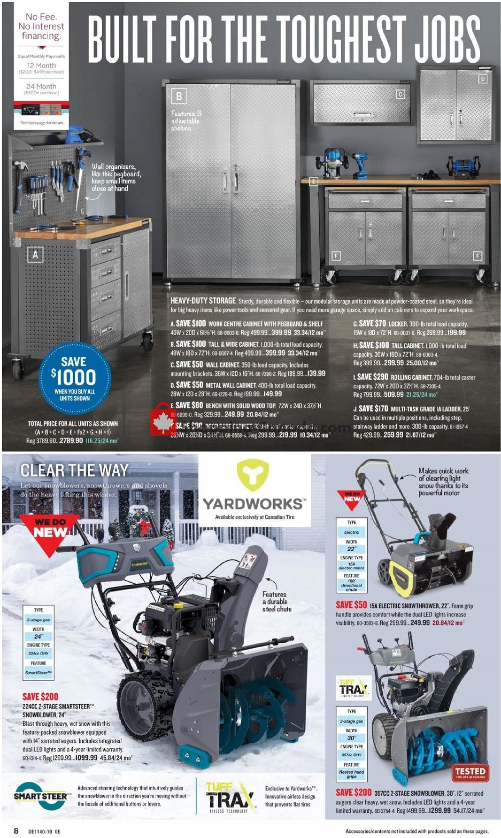 Canadian Tire flyer from Friday September 27, 2019 to Thursday October 17, 2019 - page 8