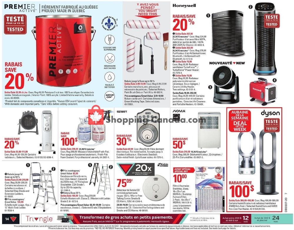 Canadian Tire flyer from Thursday February 6, 2020 to Wednesday February 12, 2020 - page 14