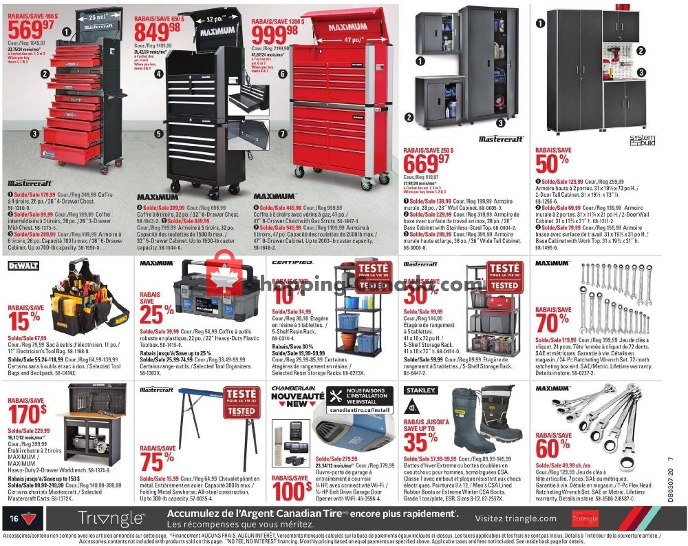 Canadian Tire flyer from Thursday February 6, 2020 to Wednesday February 12, 2020 - page 16