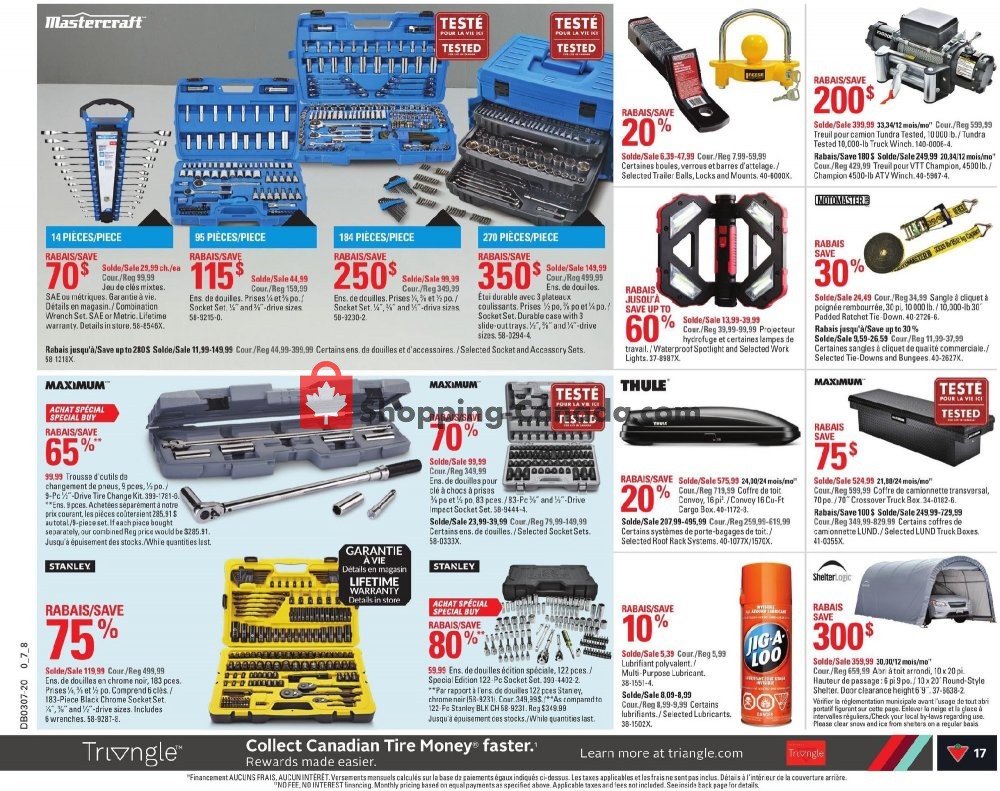 Canadian Tire flyer from Thursday February 6, 2020 to Wednesday February 12, 2020 - page 17