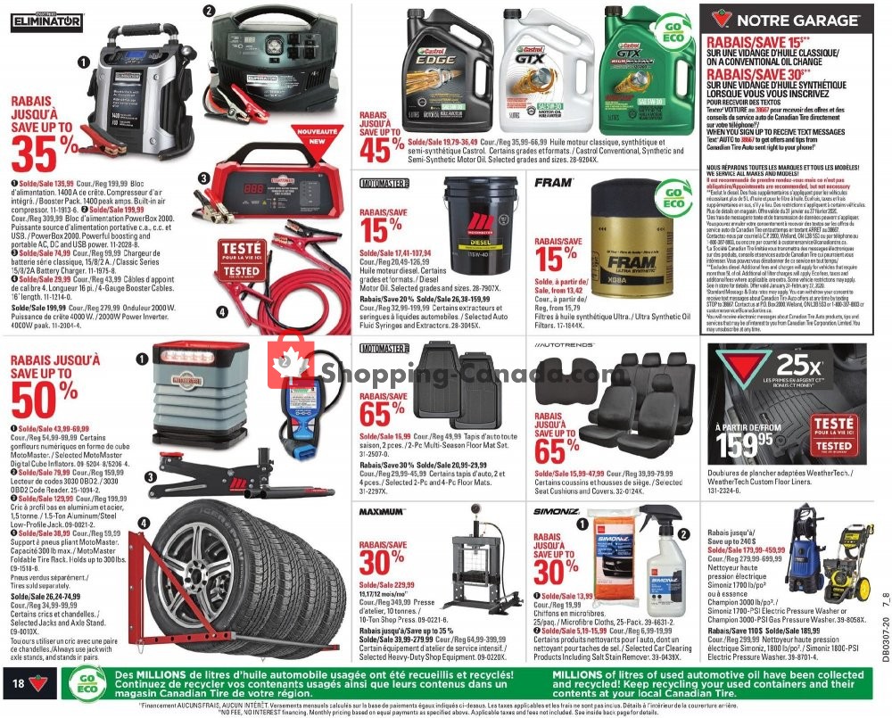 Canadian Tire flyer from Thursday February 6, 2020 to Wednesday February 12, 2020 - page 18