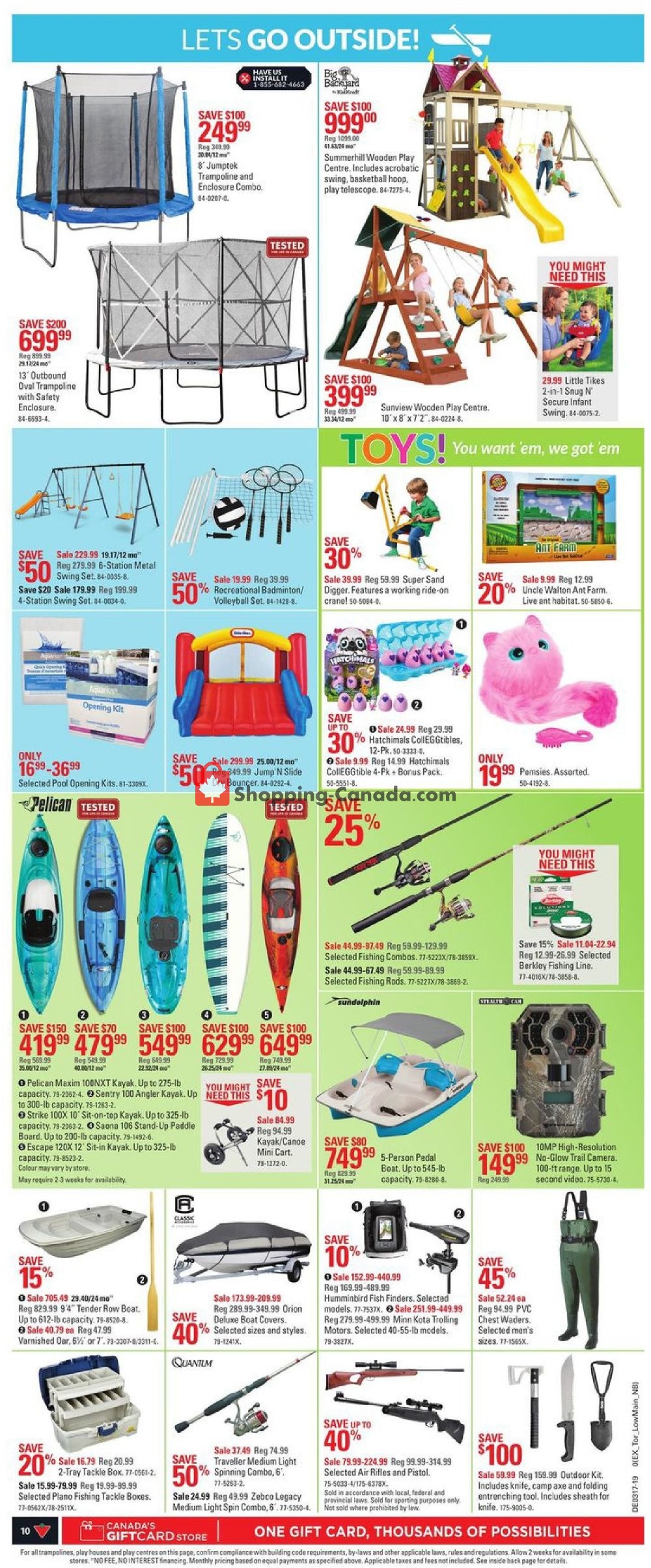 Canadian Tire flyer from Friday April 19, 2019 to Thursday April 25, 2019 - page 10