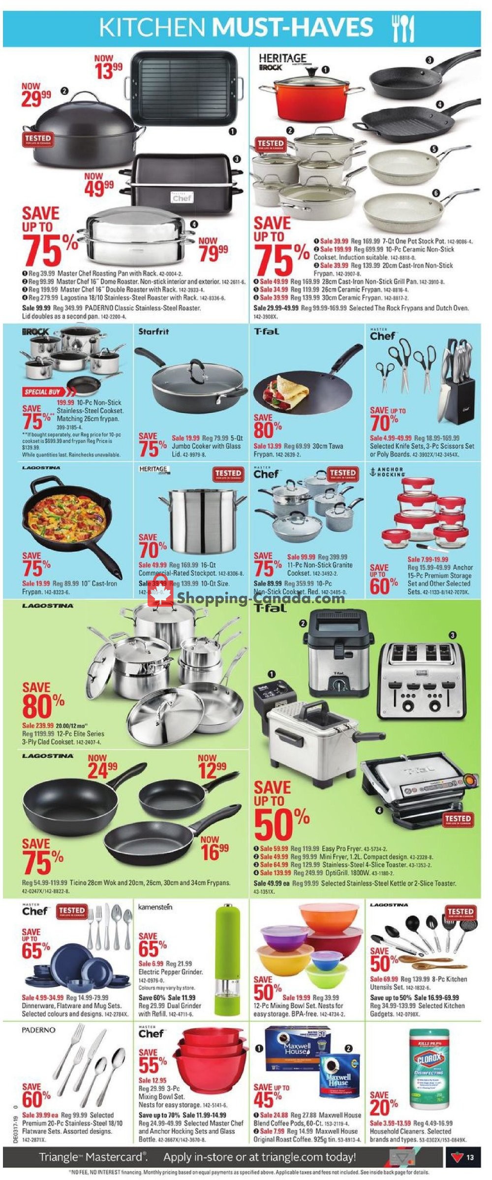 Canadian Tire flyer from Friday April 19, 2019 to Thursday April 25, 2019 - page 13