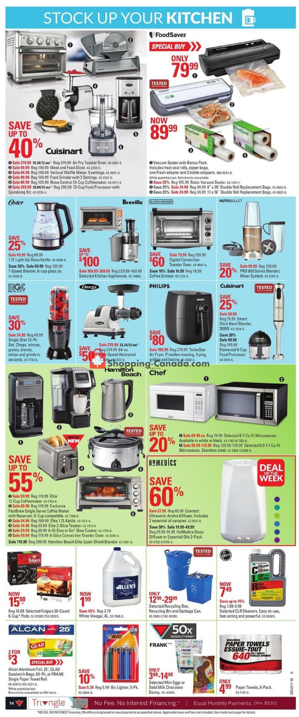 Canadian Tire flyer from Friday April 19, 2019 to Thursday April 25, 2019 - page 14