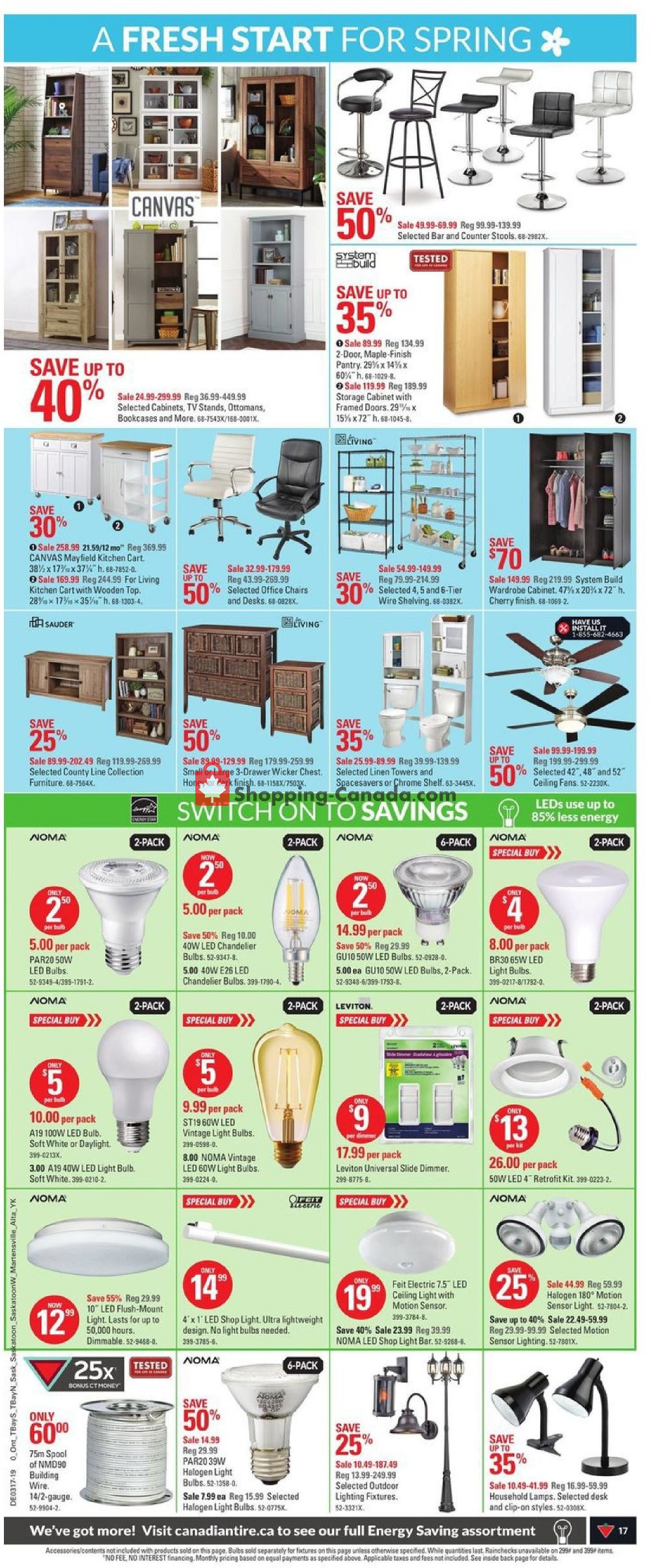 Canadian Tire flyer from Friday April 19, 2019 to Thursday April 25, 2019 - page 17