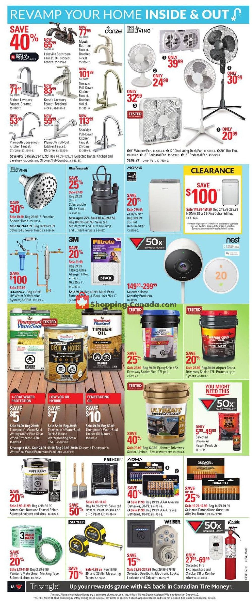 Canadian Tire flyer from Friday April 19, 2019 to Thursday April 25, 2019 - page 18