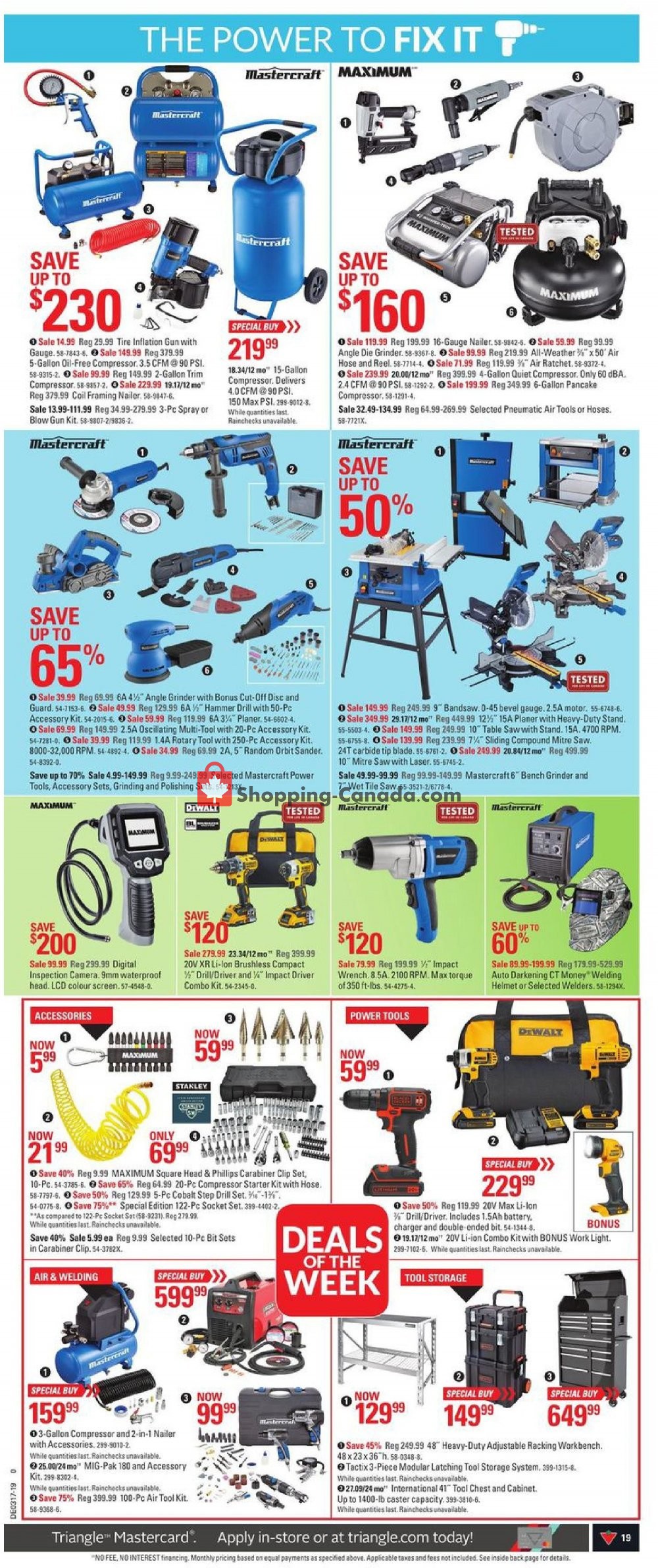 Canadian Tire flyer from Friday April 19, 2019 to Thursday April 25, 2019 - page 19
