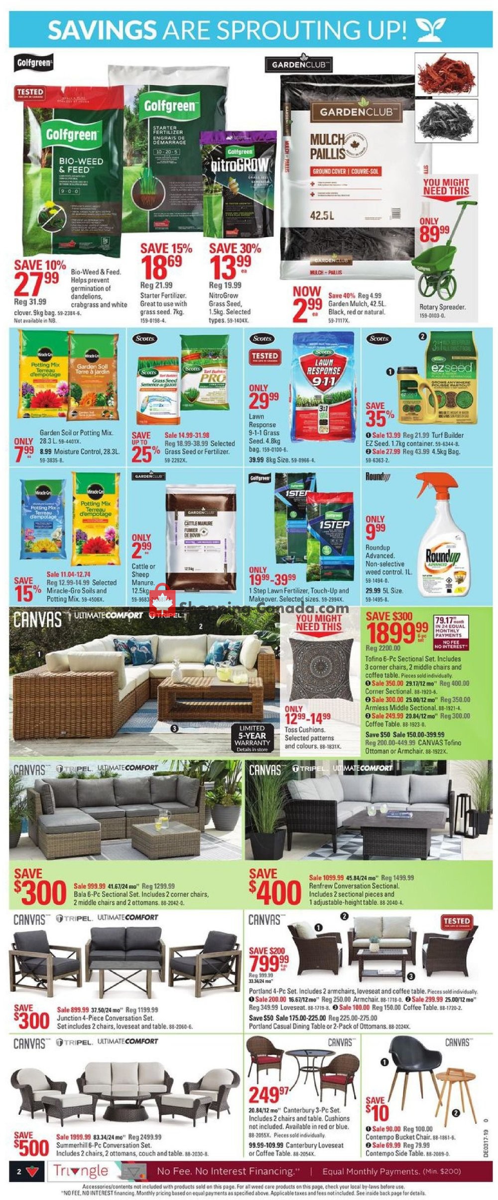 Canadian Tire flyer from Friday April 19, 2019 to Thursday April 25, 2019 - page 2