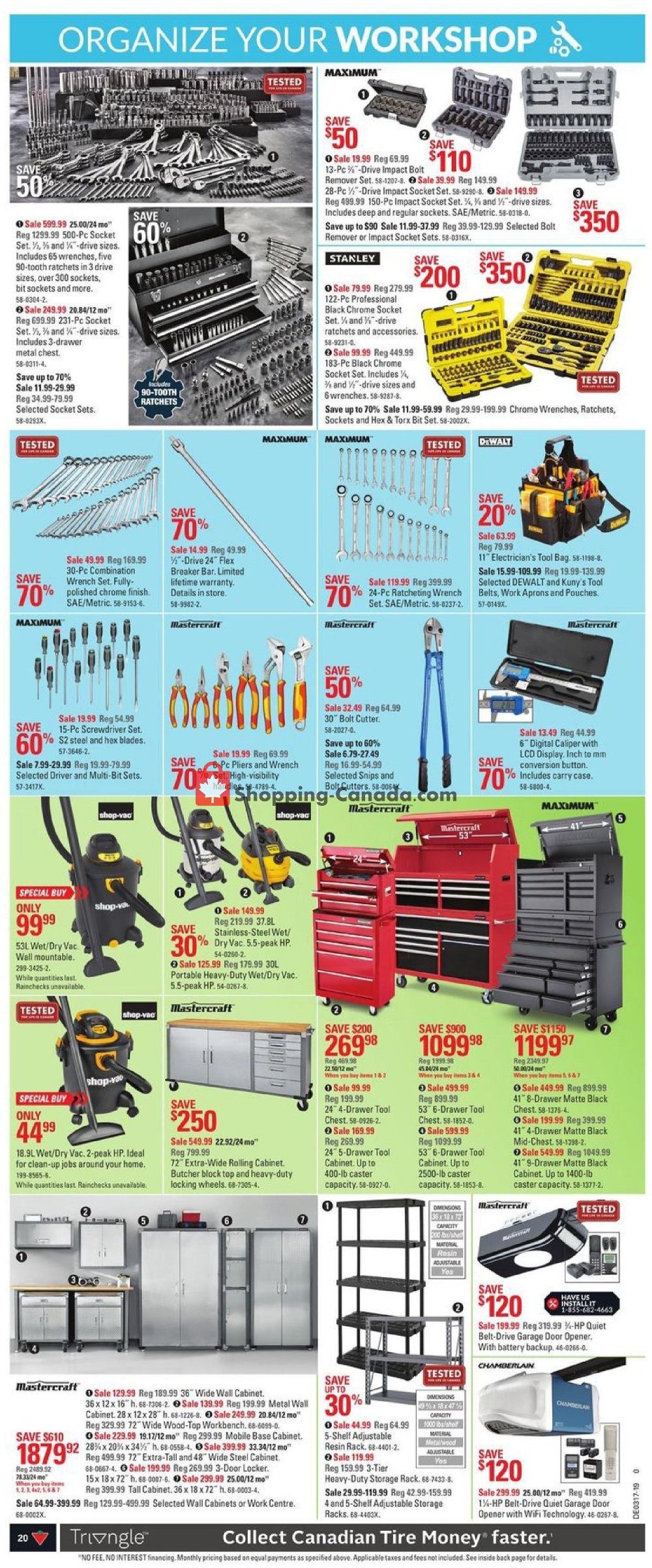 Canadian Tire flyer from Friday April 19, 2019 to Thursday April 25, 2019 - page 20