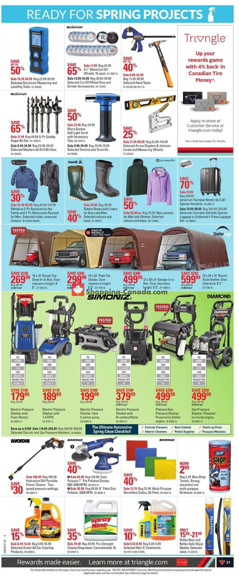 Canadian Tire flyer from Friday April 19, 2019 to Thursday April 25, 2019 - page 21