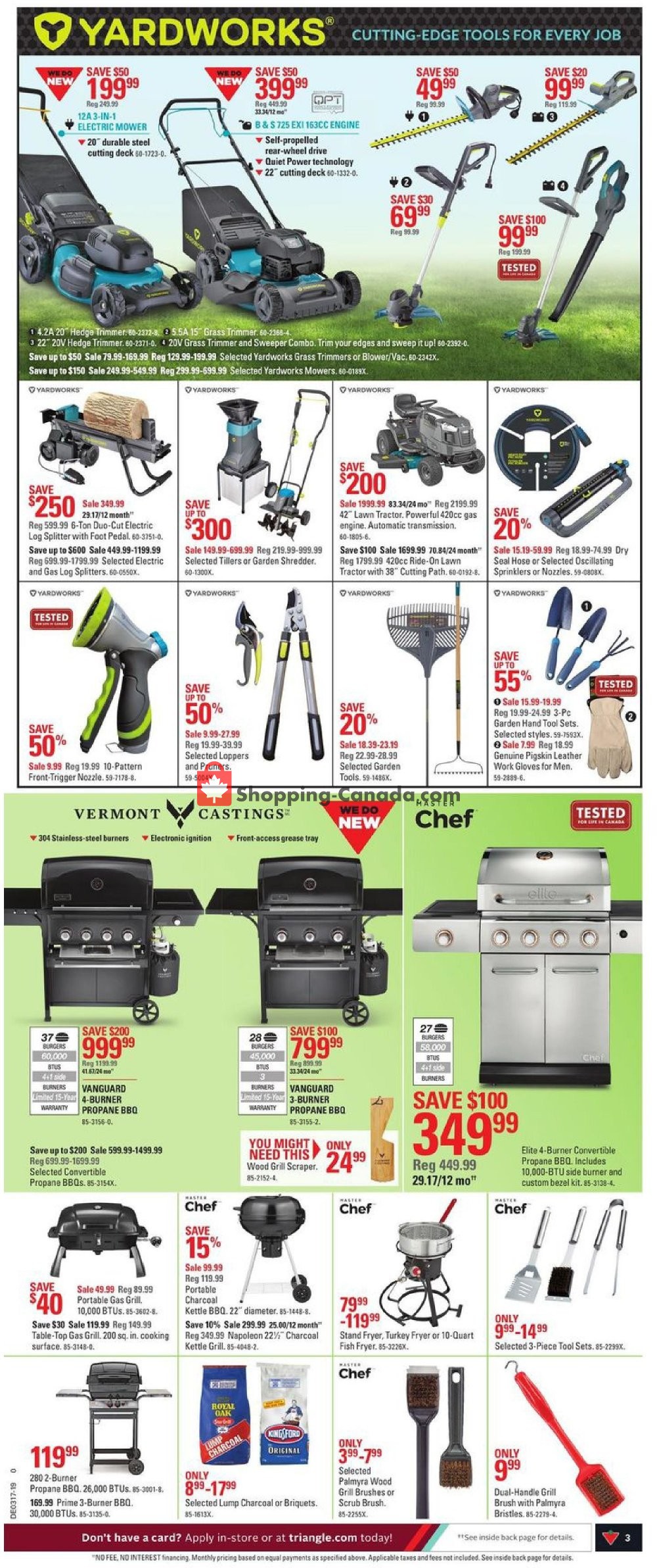 Canadian Tire flyer from Friday April 19, 2019 to Thursday April 25, 2019 - page 3