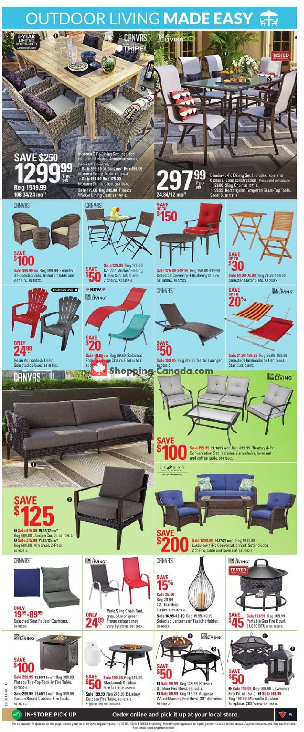 Canadian Tire flyer from Friday April 19, 2019 to Thursday April 25, 2019 - page 5