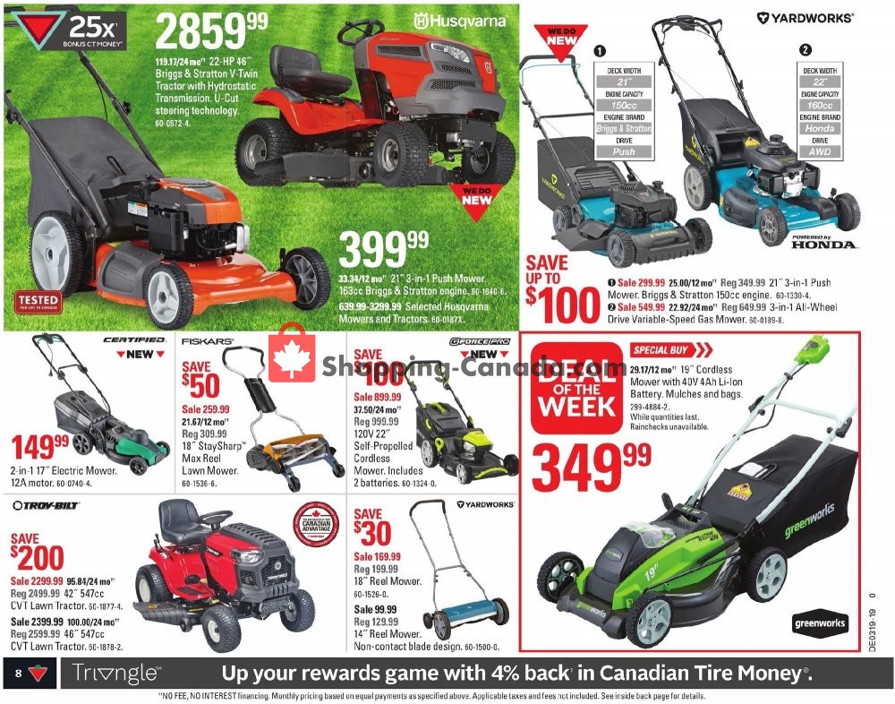 Canadian Tire flyer from Friday May 3, 2019 to Thursday May 9, 2019 - page 12