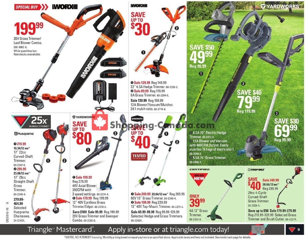 Canadian Tire flyer from Friday May 3, 2019 to Thursday May 9, 2019 - page 13