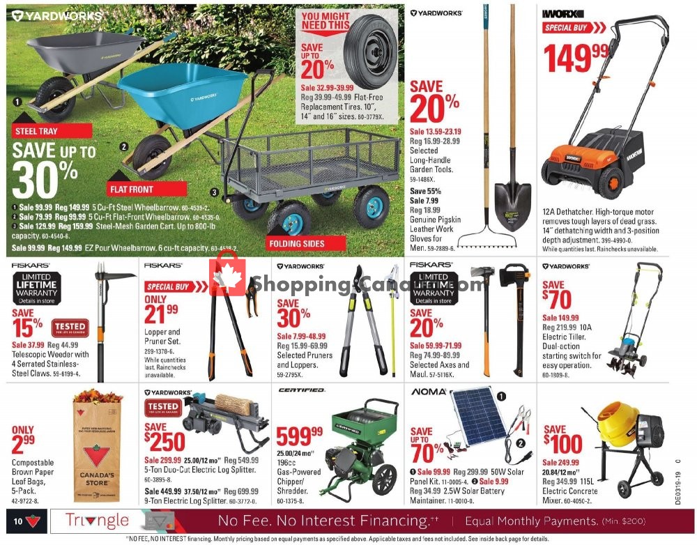 Canadian Tire flyer from Friday May 3, 2019 to Thursday May 9, 2019 - page 14