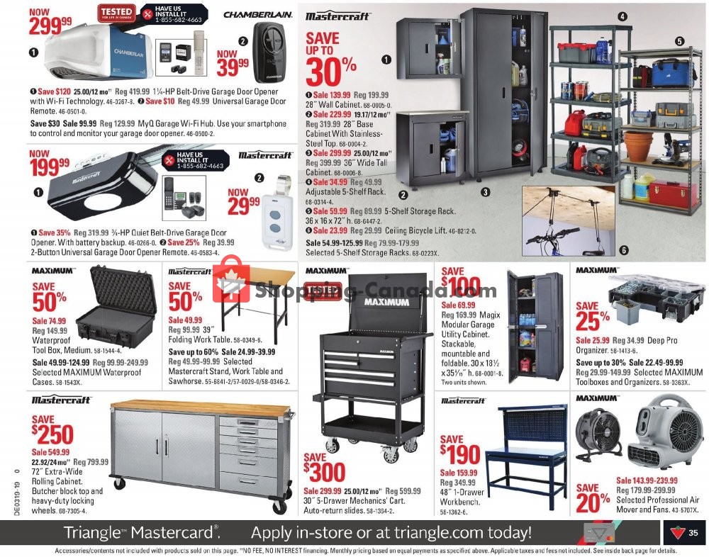 Canadian Tire flyer from Friday May 3, 2019 to Thursday May 9, 2019 - page 39
