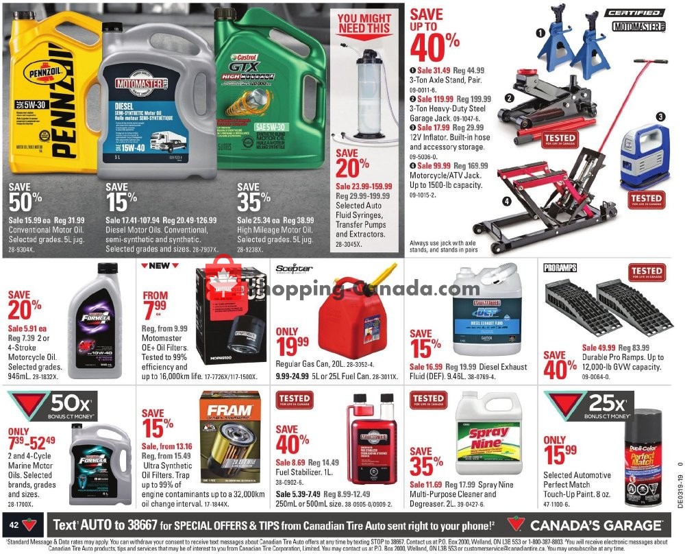 Canadian Tire flyer from Friday May 3, 2019 to Thursday May 9, 2019 - page 46