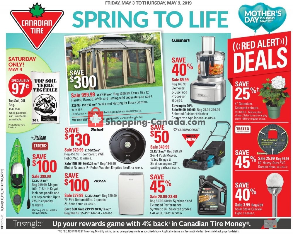 Canadian Tire flyer from Friday May 3, 2019 to Thursday May 9, 2019 - page 5