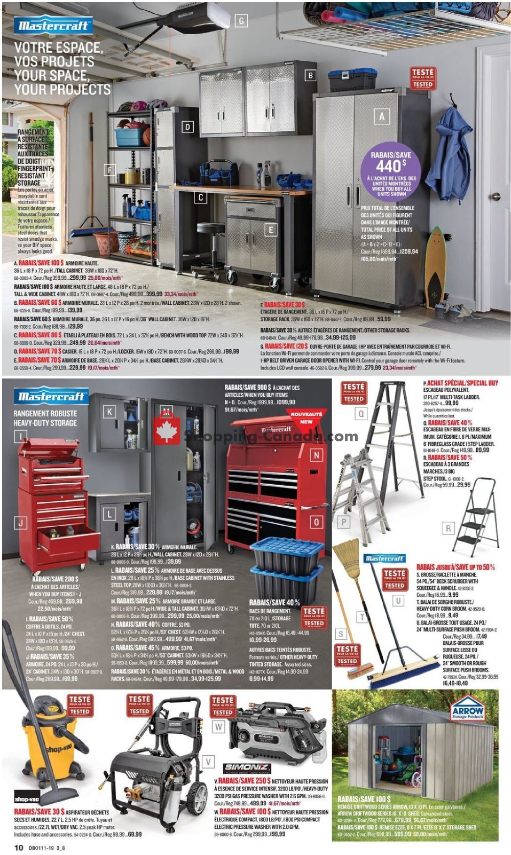 Canadian Tire flyer from Friday March 8, 2019 to Thursday March 28, 2019 - page 10