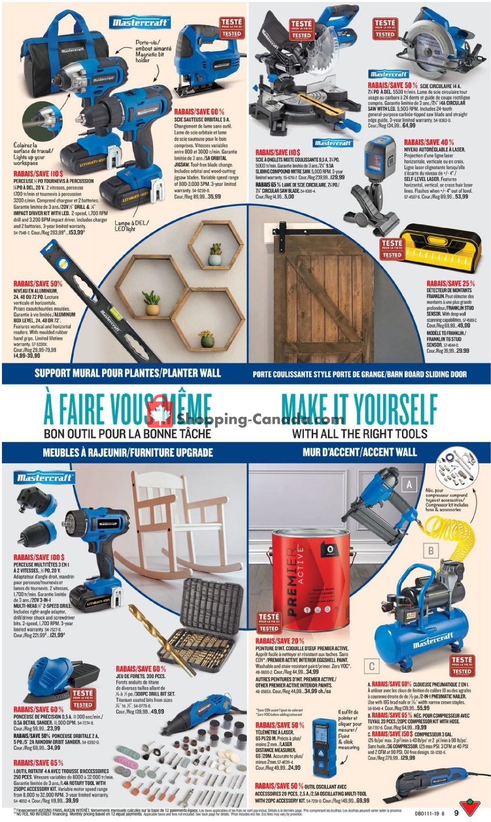 Canadian Tire flyer from Friday March 8, 2019 to Thursday March 28, 2019 - page 9