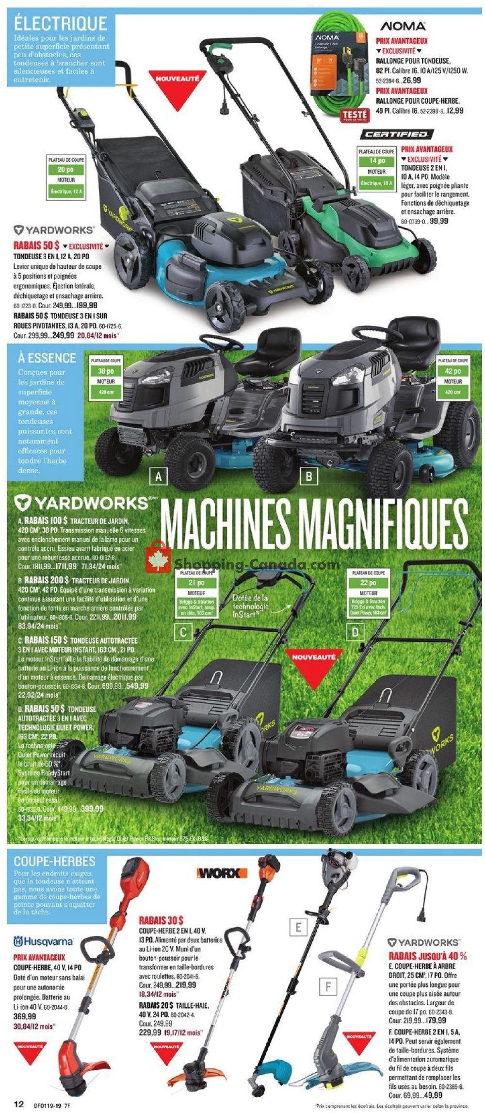 Canadian Tire flyer from Friday May 3, 2019 to Thursday May 23, 2019 - page 12