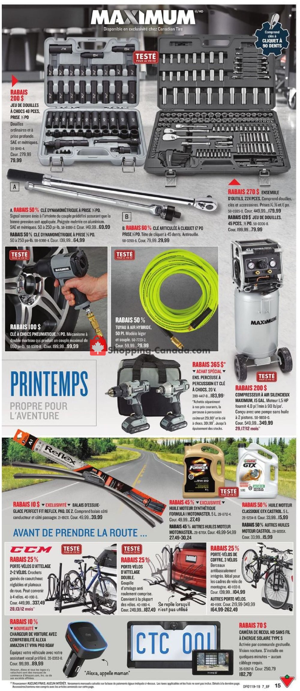 Canadian Tire flyer from Friday May 3, 2019 to Thursday May 23, 2019 - page 15