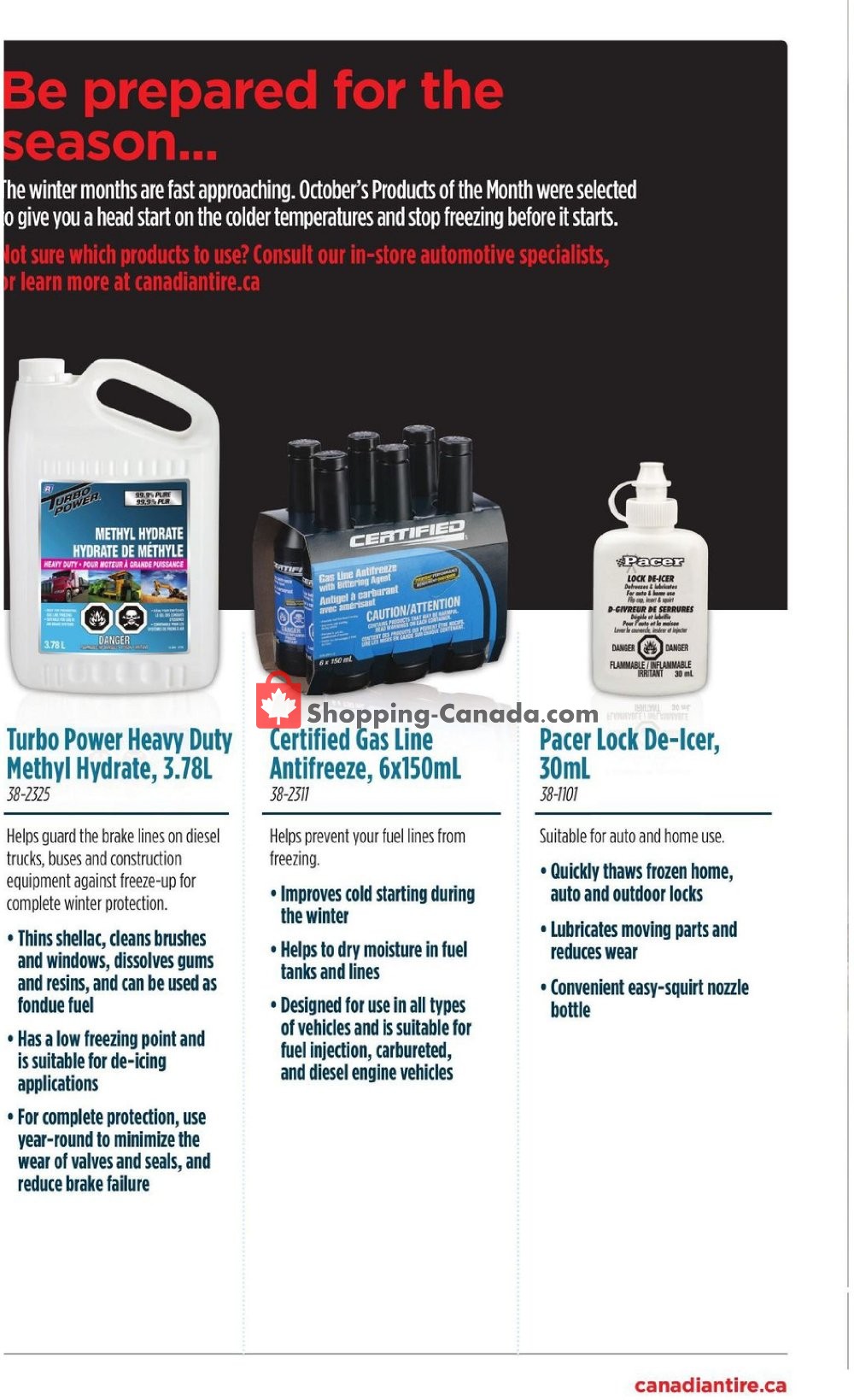 Canadian Tire flyer from Friday October 4, 2019 to Thursday October 10, 2019 - page 22