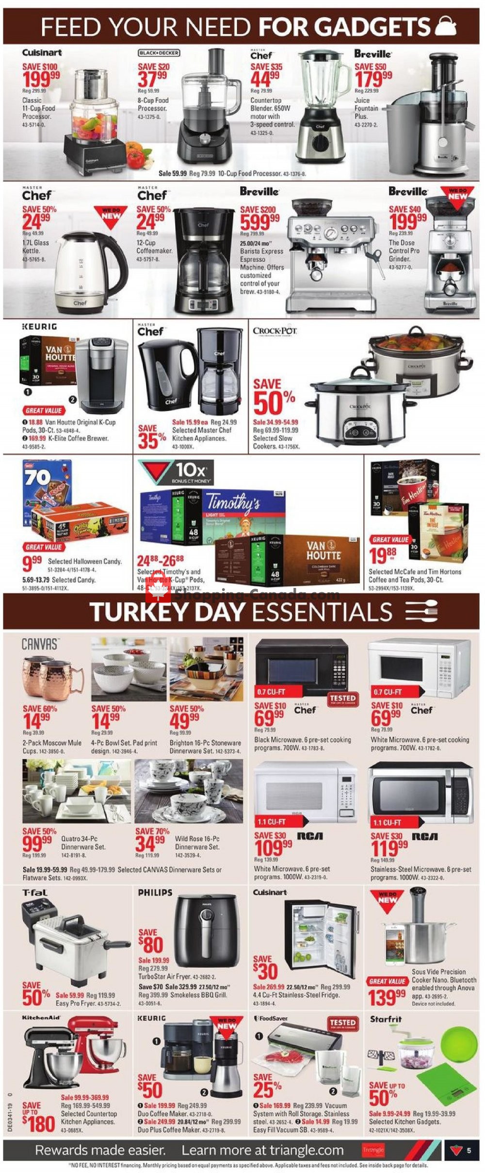 Canadian Tire flyer from Friday October 4, 2019 to Thursday October 10, 2019 - page 5