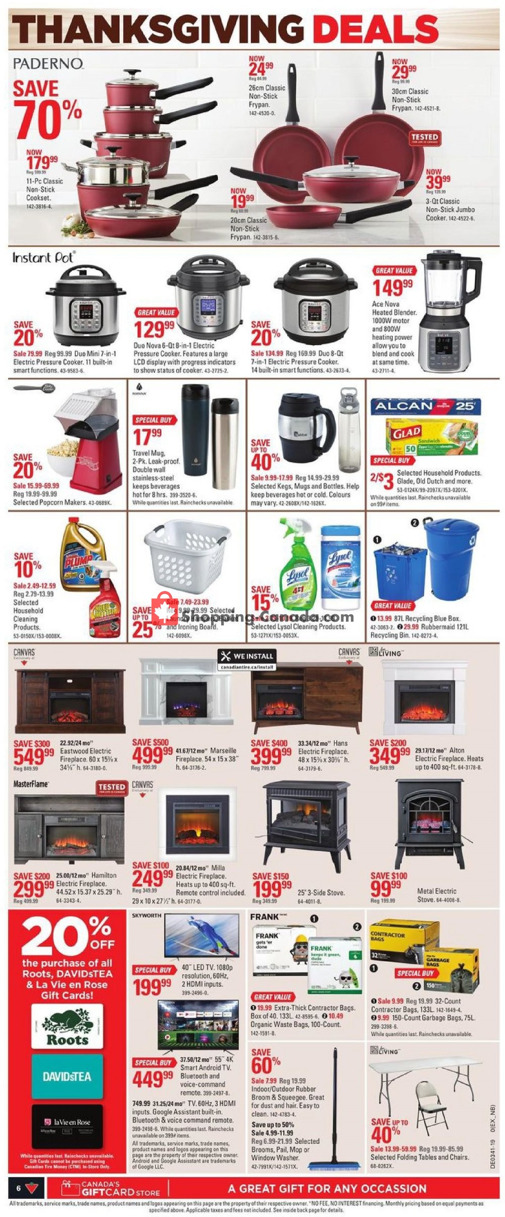 Canadian Tire flyer from Friday October 4, 2019 to Thursday October 10, 2019 - page 6