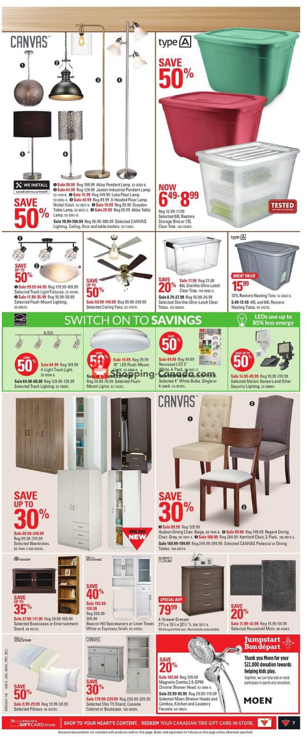 Canadian Tire flyer from Friday October 4, 2019 to Thursday October 10, 2019 - page 7