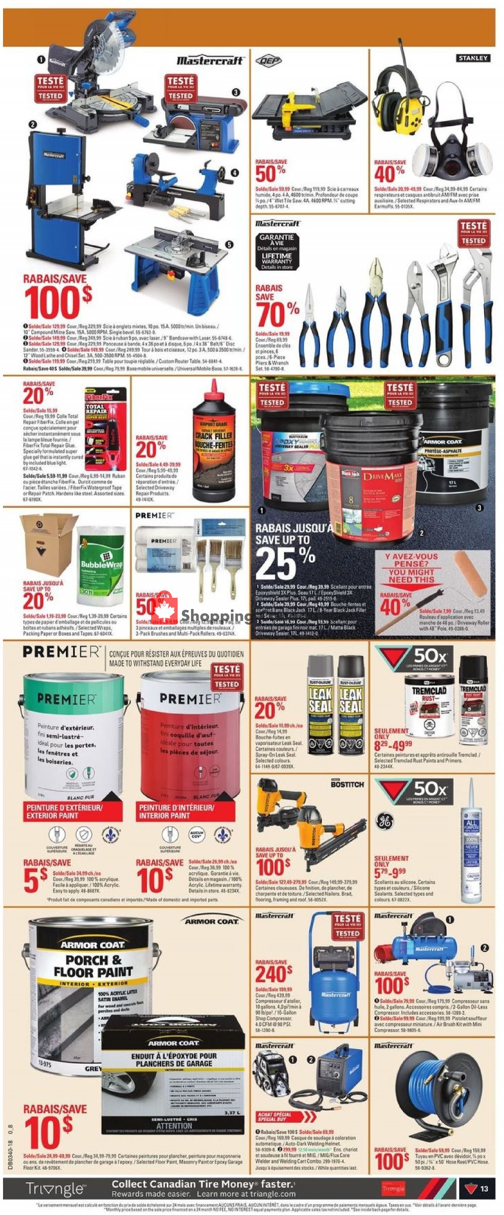 Canadian Tire flyer from Thursday September 27, 2018 to Wednesday October 3, 2018 - page 13