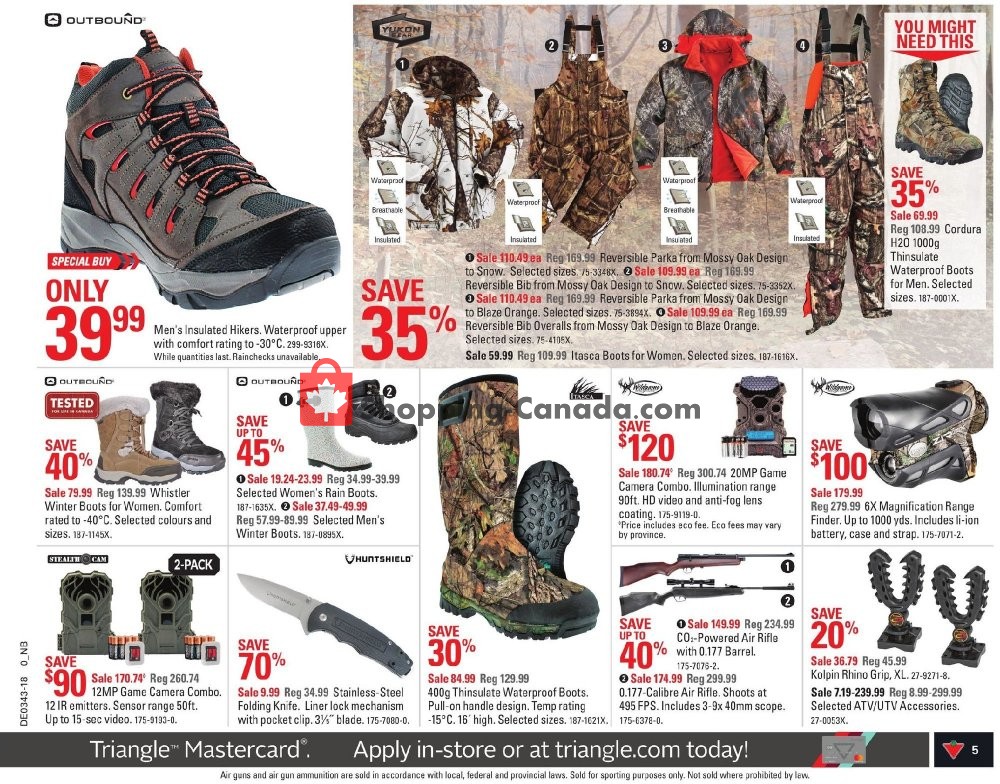 Canadian Tire flyer from Friday October 19, 2018 to Thursday October 25, 2018 - page 7