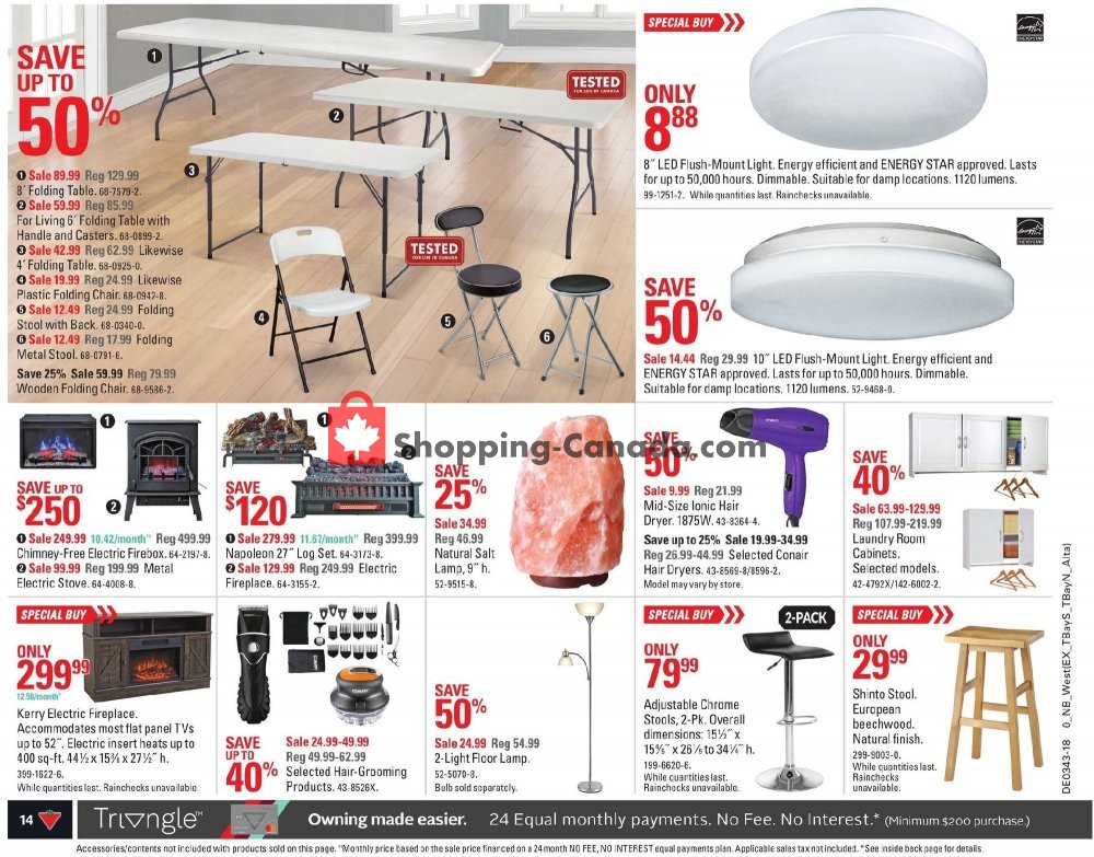 Canadian Tire flyer from Friday October 19, 2018 to Thursday October 25, 2018 - page 16