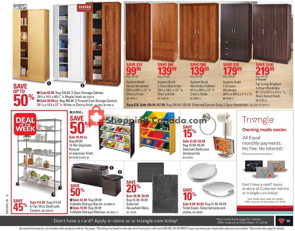 Canadian Tire flyer from Friday October 19, 2018 to Thursday October 25, 2018 - page 17