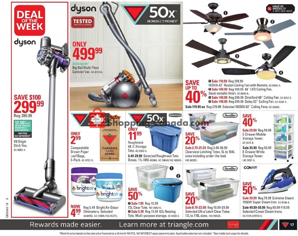 Canadian Tire flyer from Friday October 19, 2018 to Thursday October 25, 2018 - page 19